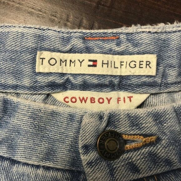 Tommy Hilfiger Vintage Y2K Cowboy Fit Jeans 12 NWT - Picture 14 of 16